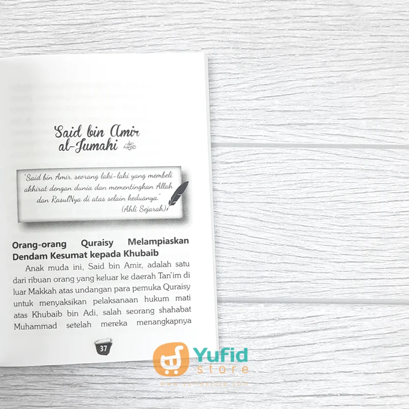 BUKU SAKU PENGGALAN KISAH PARA SHAHABAT (AT-TIBYAN) - Image 7