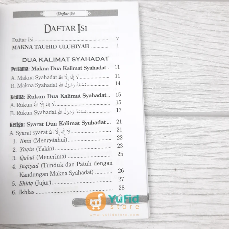 BUKU SAKU PENJELASAN MENDASAR DUA KALIMAT SYAHADAT (DARUL HAQ) - Image 4