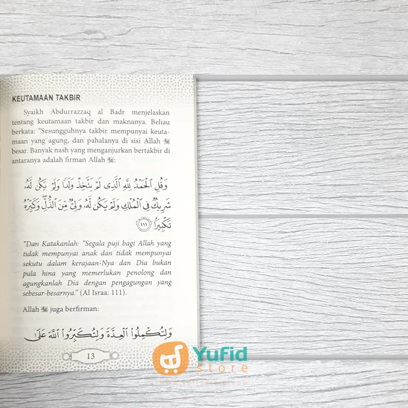 BUKU SAKU RENUNGAN TAKBIR (NASHIRUSSUNNAH) - Image 5