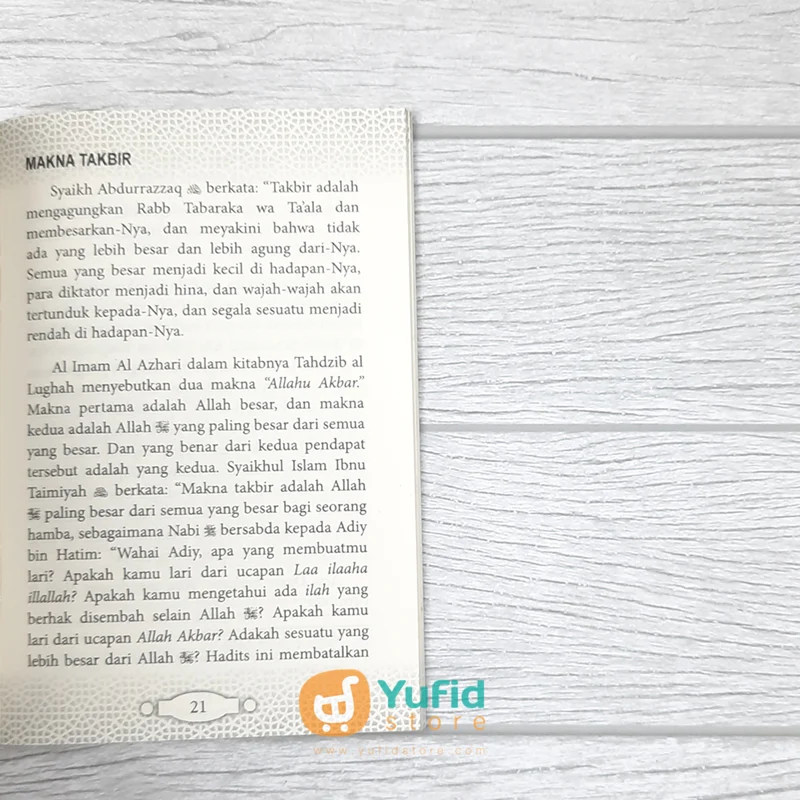 BUKU SAKU RENUNGAN TAKBIR (NASHIRUSSUNNAH) - Image 6