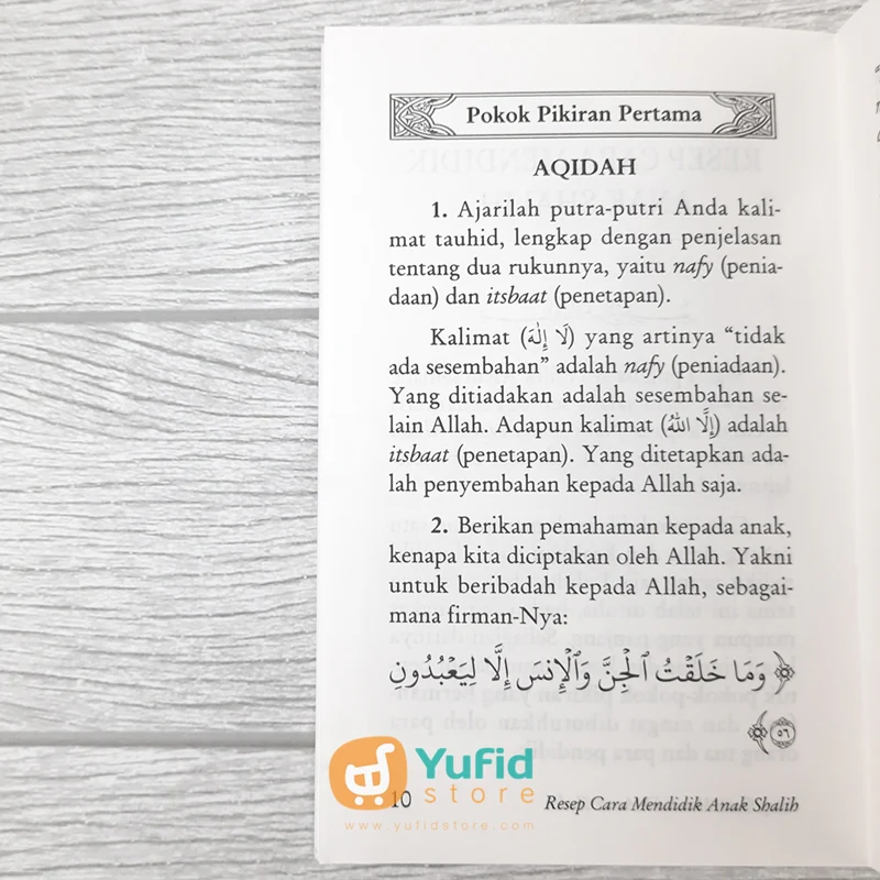 Buku Saku Resep Cara Mendidik Anak Shalih (Pustaka Ibnu Umar) - Image 7