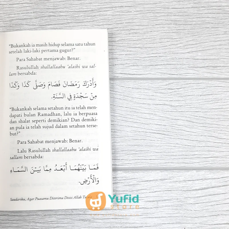 Buku Saku Saudariku Agar Puasamu Diterima Di sisi Allah Ta’ala (Pustaka Ibnu Umar) - Image 6