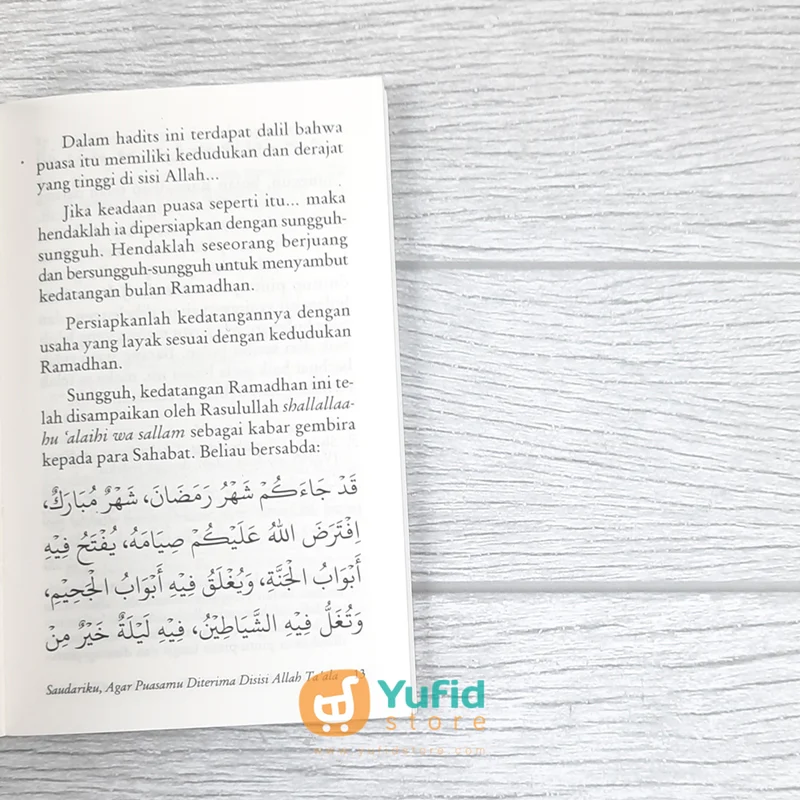 Buku Saku Saudariku Agar Puasamu Diterima Di sisi Allah Ta’ala (Pustaka Ibnu Umar) - Image 7