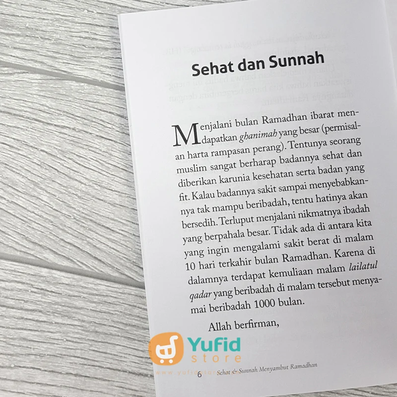 Buku Saku Sehat Dan Sunnah Menjalani Ramadhan (Muslimafiyah) - Image 6