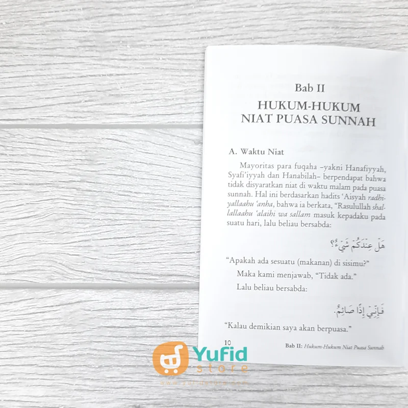 BUKU SAKU SIFAT PUASA SUNNAH NABI (PUSTAKA IBNU UMAR) - Image 6