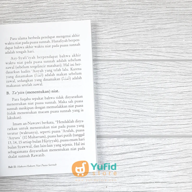 BUKU SAKU SIFAT PUASA SUNNAH NABI (PUSTAKA IBNU UMAR) - Image 7