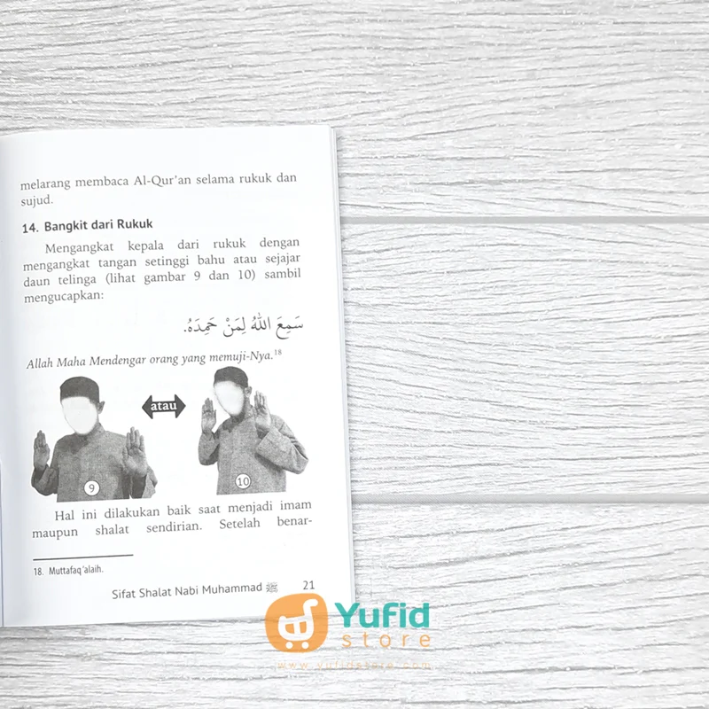 BUKU SAKU SIFAT SHALAT NABI MUHAMMAD (PUSTAKA ARAFAH) - Image 8