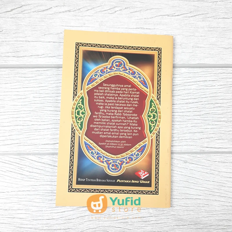 BUKU SAKU SIFAT SHALAT SUNNAH NABI (PUSTAKA IBNU UMAR) - Image 2