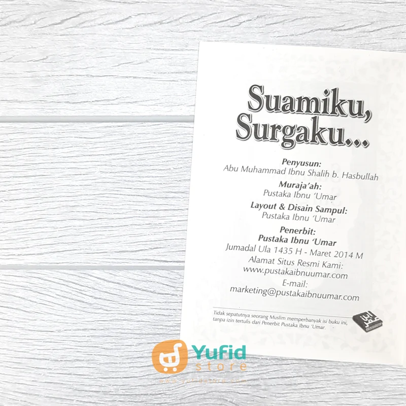 BUKU SAKU SUAMIKU SURGAKU (PUSTAKA IBNU UMAR) - Image 3