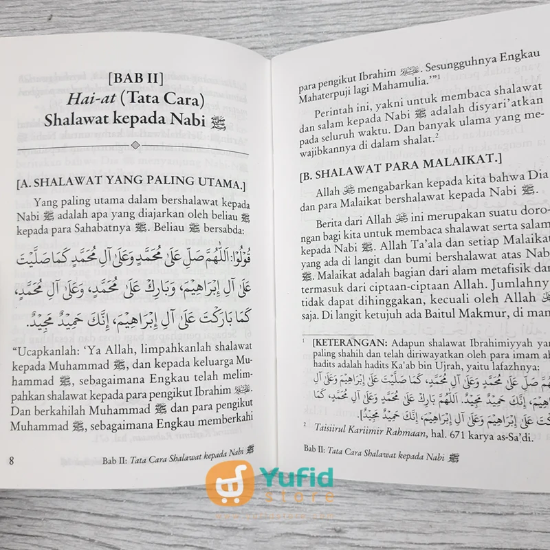 Buku Saku Tata Cara Bershalawat Kepada Nabi Muhammad (Pustaka Ibnu Umar) - Image 8