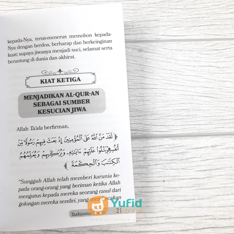 Buku Saku Tazkiyatun Nufus 10 Kiat Menyucikan Jiwa (Pustaka Al-Inabah) - Image 6
