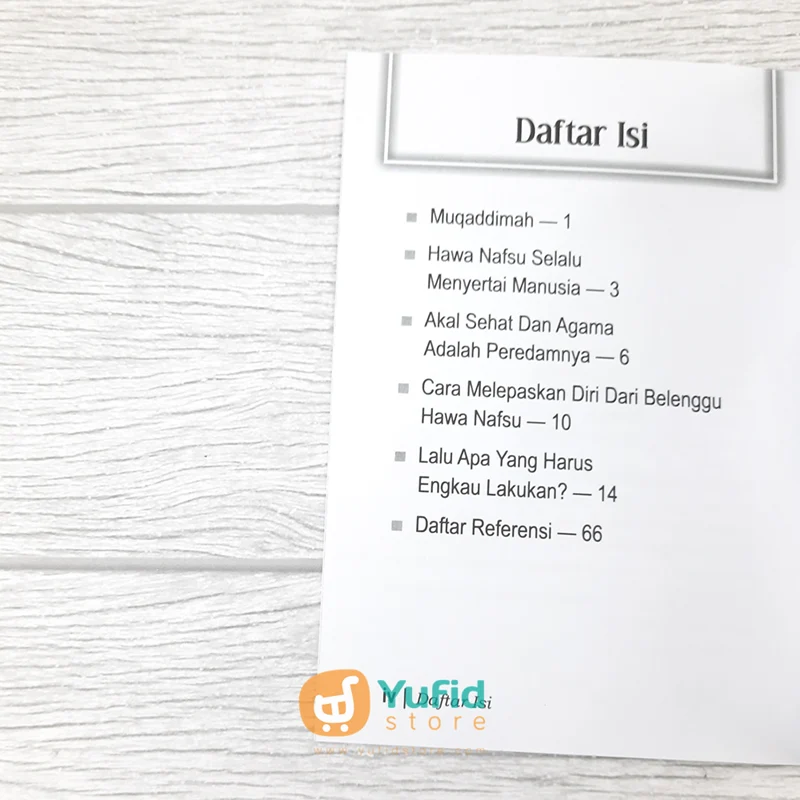BUKU SAKU TERAPI HAWA NAFSU (PUSTAKA IMAM ASY-SYAFII) - Image 4