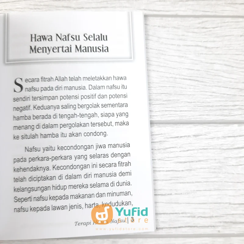 BUKU SAKU TERAPI HAWA NAFSU (PUSTAKA IMAM ASY-SYAFII) - Image 5