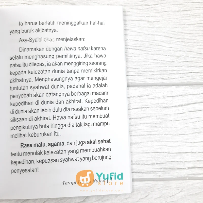 BUKU SAKU TERAPI HAWA NAFSU (PUSTAKA IMAM ASY-SYAFII) - Image 8