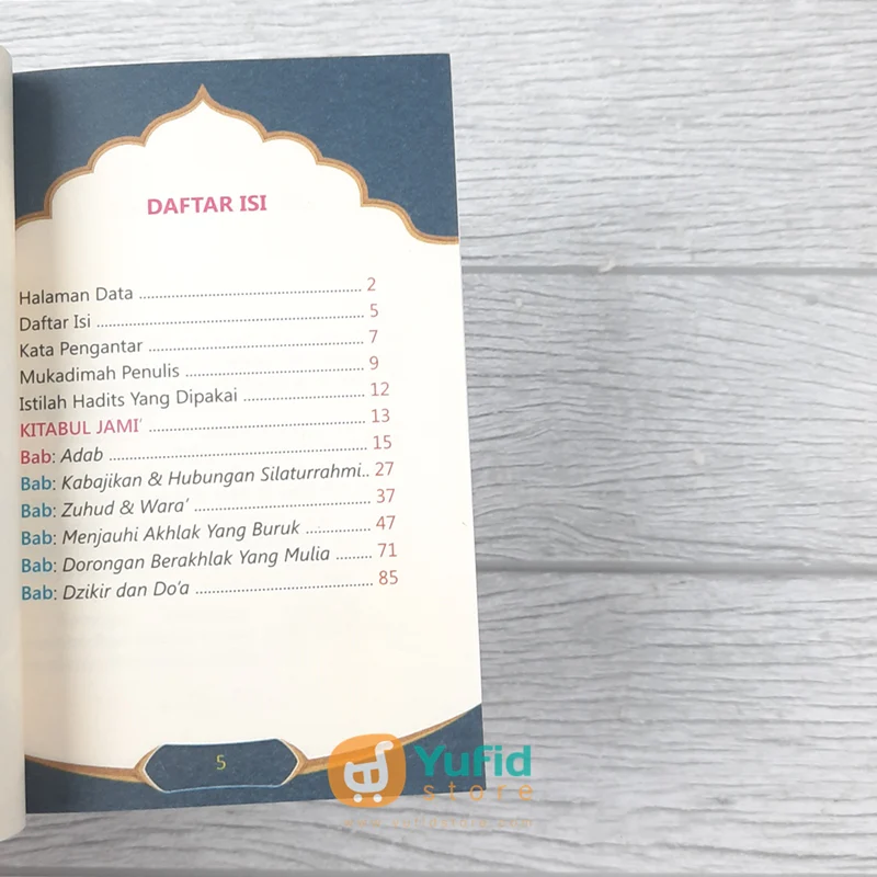 BUKU SAKU TERJEMAH KITABUL JAMI DARI BULUGHUL MARAM (ADZ-DZAHABI) - Image 4