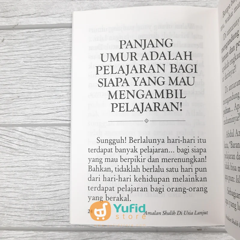 Buku Saku Tuntunan Amal Shalih Di Usia Lanjut (Pustaka Ibnu Umar) - Image 6
