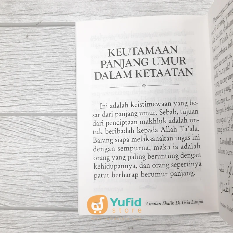 Buku Saku Tuntunan Amal Shalih Di Usia Lanjut (Pustaka Ibnu Umar) - Image 7