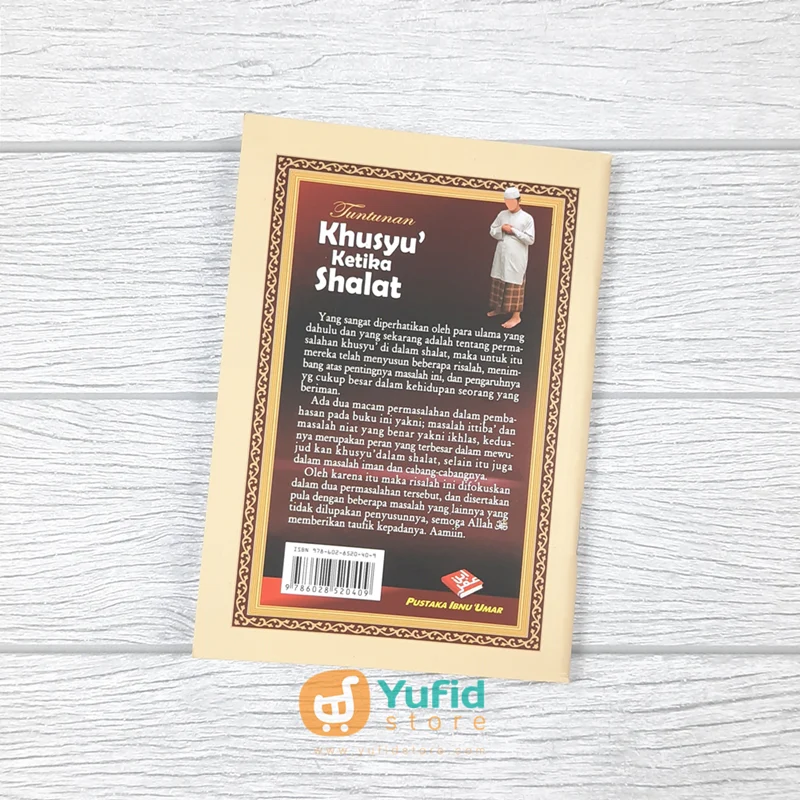 BUKU SAKU TUNTUNAN KHUSYU KETIKA SHALAT (PUSTAKA IBNU UMAR) - Image 2