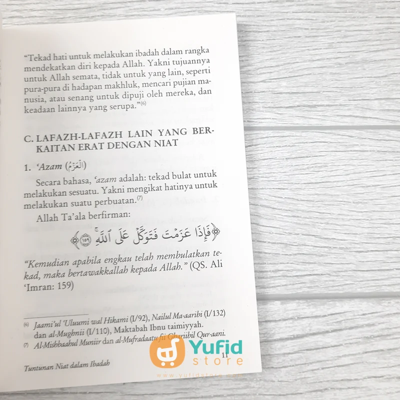 Buku Saku Tuntunan Niat Dalam Ibadah (Pustaka Ibnu Umar) - Image 6