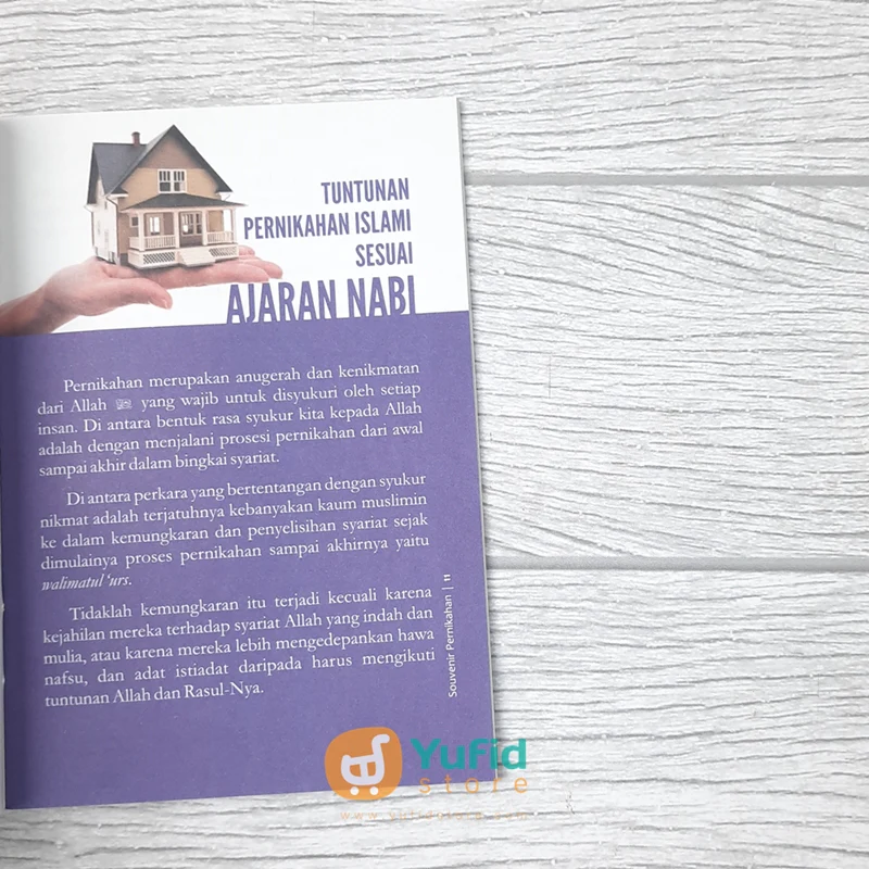 BUKU SAKU TUNTUNAN PERNIKAHAN ISLAMI SESUAI AJARAN NABI (ATTUQA) - Image 6