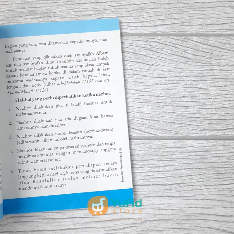 BUKU SAKU TUNTUNAN PERNIKAHAN ISLAMI SESUAI AJARAN NABI (ATTUQA) - Image 7