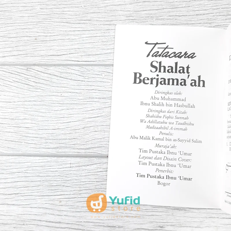 Buku Saku Tuntunan Praktis Shalat Berjama’ah (Pustaka Ibnu Umar) - Image 3