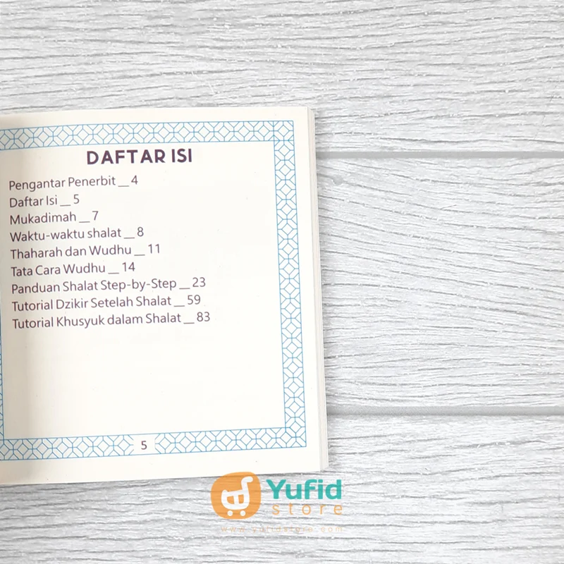 BUKU SAKU TUTORIAL SHALAT KHUSYUK - PANDUAN SHALAT STEP BY STEP (MUSLIM JUARA PUBLISHING) - Image 5