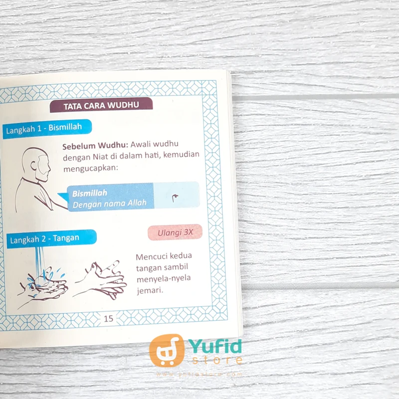 BUKU SAKU TUTORIAL SHALAT KHUSYUK - PANDUAN SHALAT STEP BY STEP (MUSLIM JUARA PUBLISHING) - Image 7
