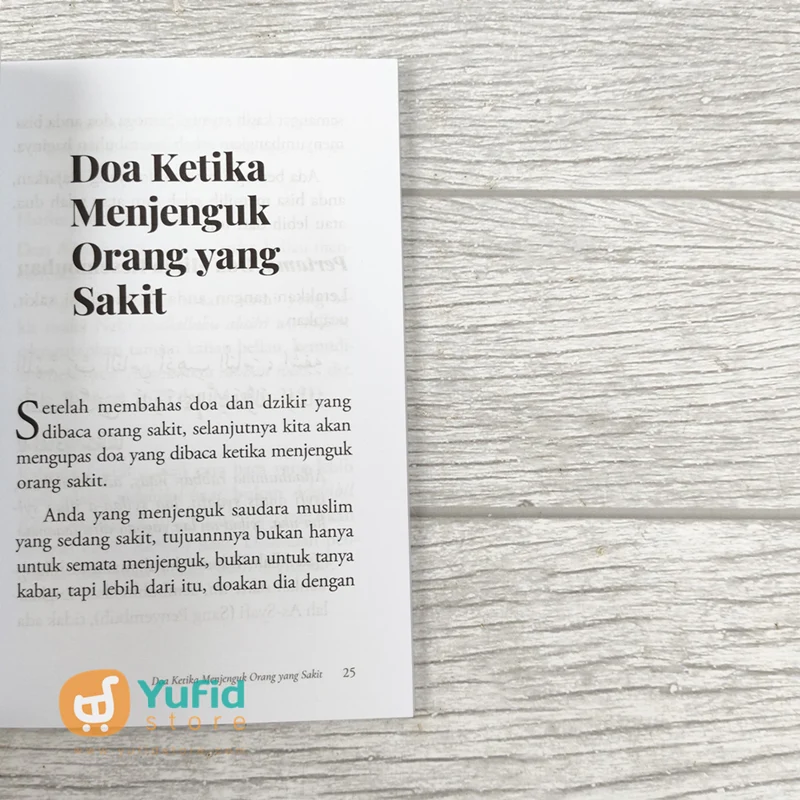 BUKU SAKU UNTUKMU YANG SEDANG SAKIT (MUAMALAH PUBLISHING) - Image 8