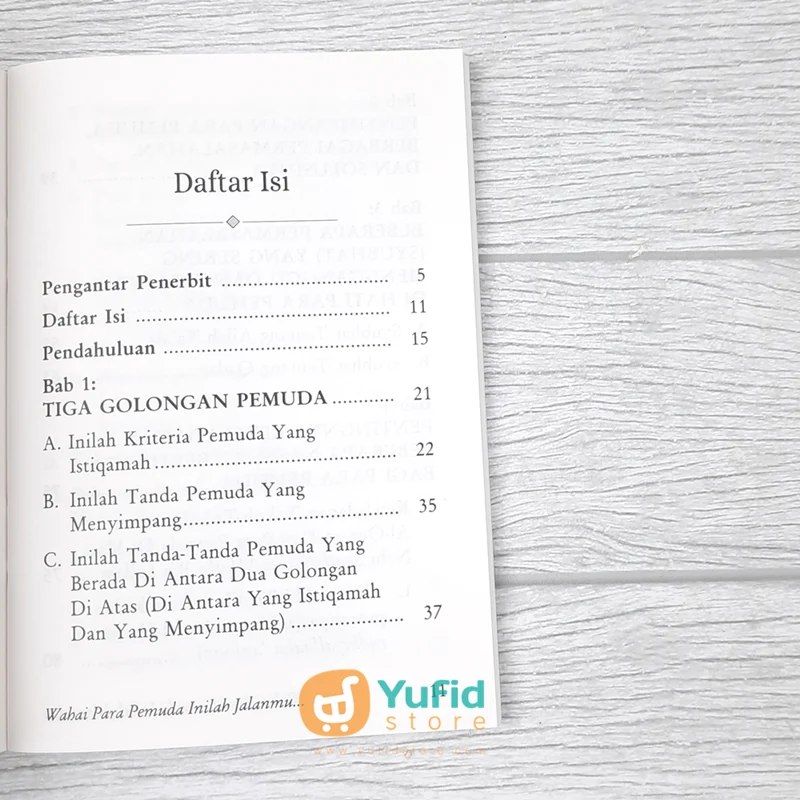 BUKU SAKU WAHAI PARA PEMUDA INILAH JALANMU (PEMUDA IBNU UMAR) - Image 4