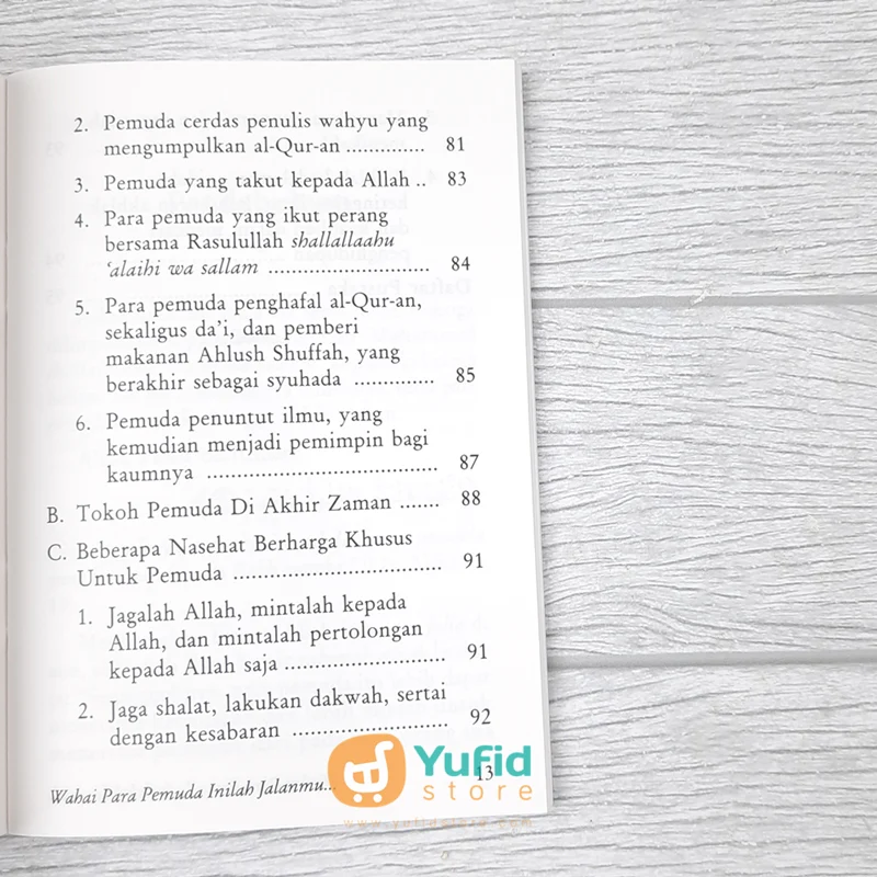 BUKU SAKU WAHAI PARA PEMUDA INILAH JALANMU (PEMUDA IBNU UMAR) - Image 5