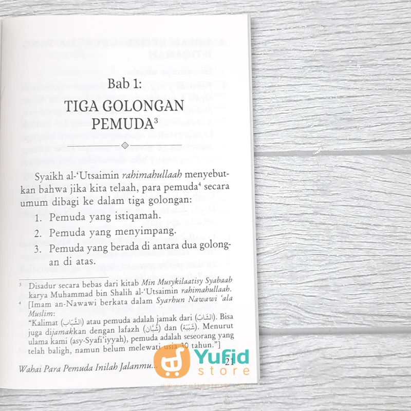 BUKU SAKU WAHAI PARA PEMUDA INILAH JALANMU (PEMUDA IBNU UMAR) - Image 6