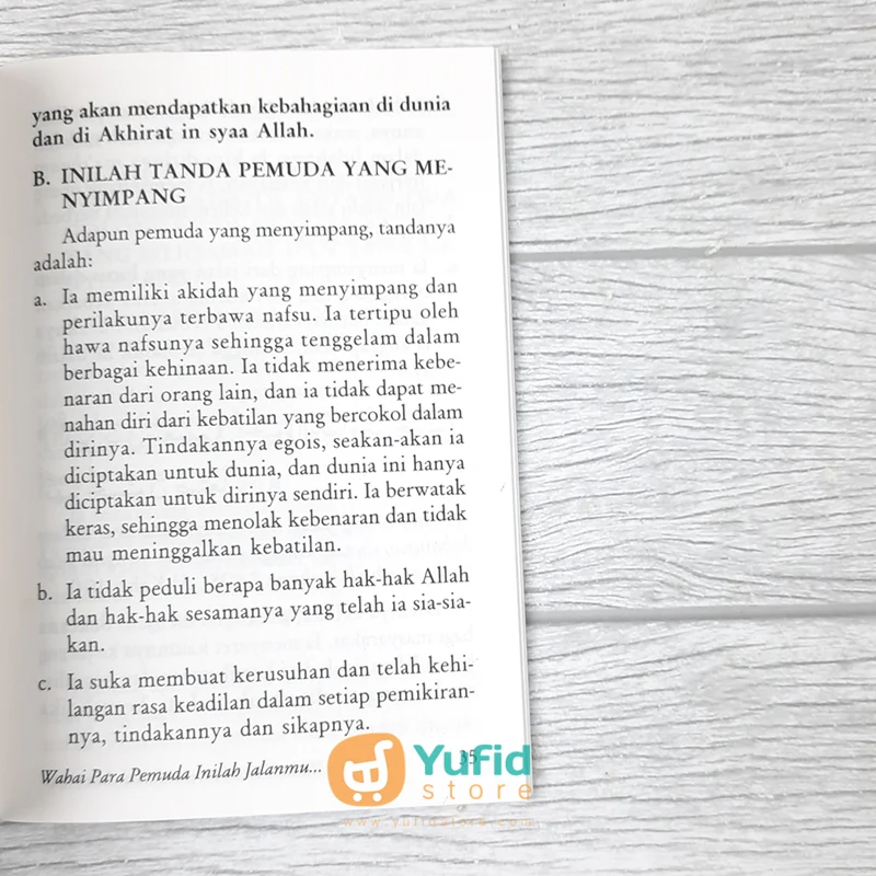 BUKU SAKU WAHAI PARA PEMUDA INILAH JALANMU (PEMUDA IBNU UMAR) - Image 8