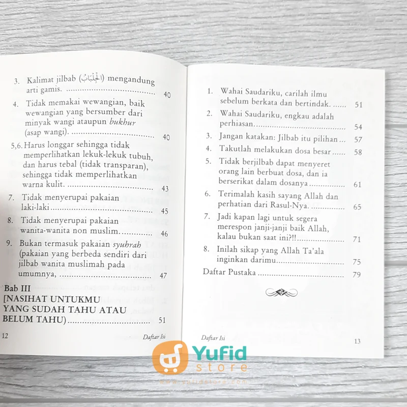 BUKU SAKU WAHAI UKHTI MENGAPA PAKAIANMU MASIH KETAT? (PUSTAKA IBNU UMAR) - Image 6