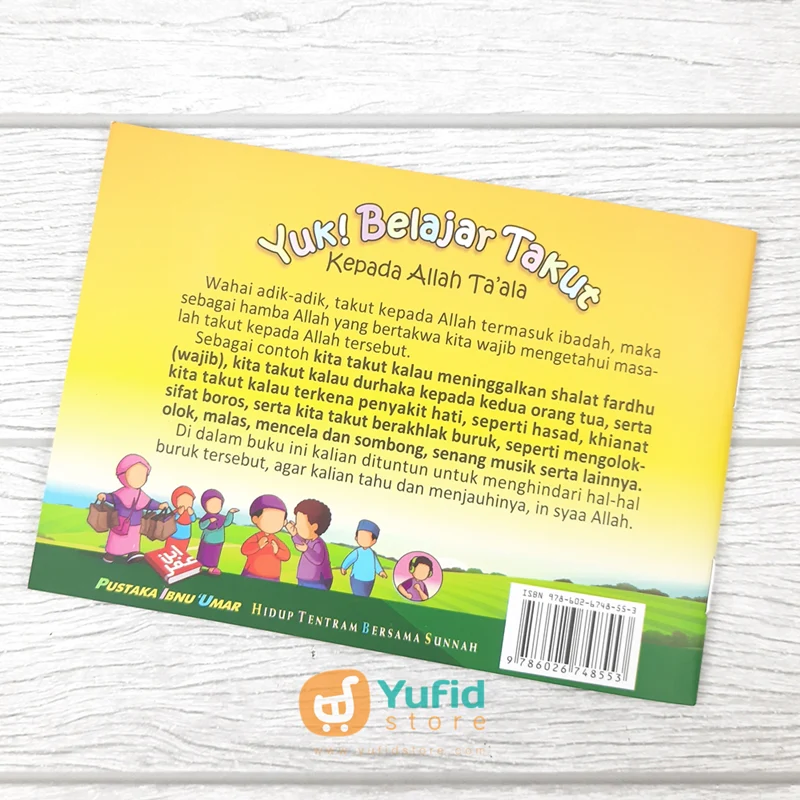 BUKU SAKU YUK! BELAJAR TAKUT KEPADA ALLAH TA’ALA (PUSTAKA IBNU UMAR) - Image 2