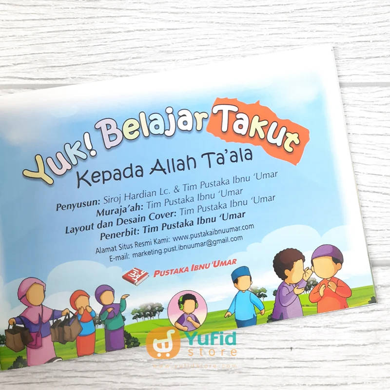 BUKU SAKU YUK! BELAJAR TAKUT KEPADA ALLAH TA’ALA (PUSTAKA IBNU UMAR) - Image 3