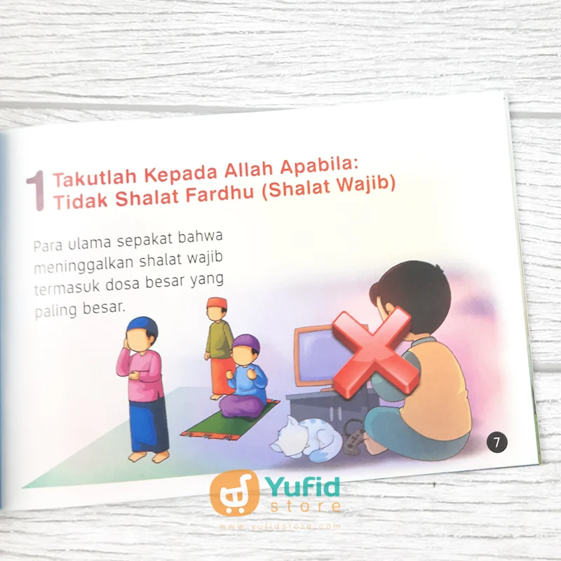 BUKU SAKU YUK! BELAJAR TAKUT KEPADA ALLAH TA’ALA (PUSTAKA IBNU UMAR) - Image 5