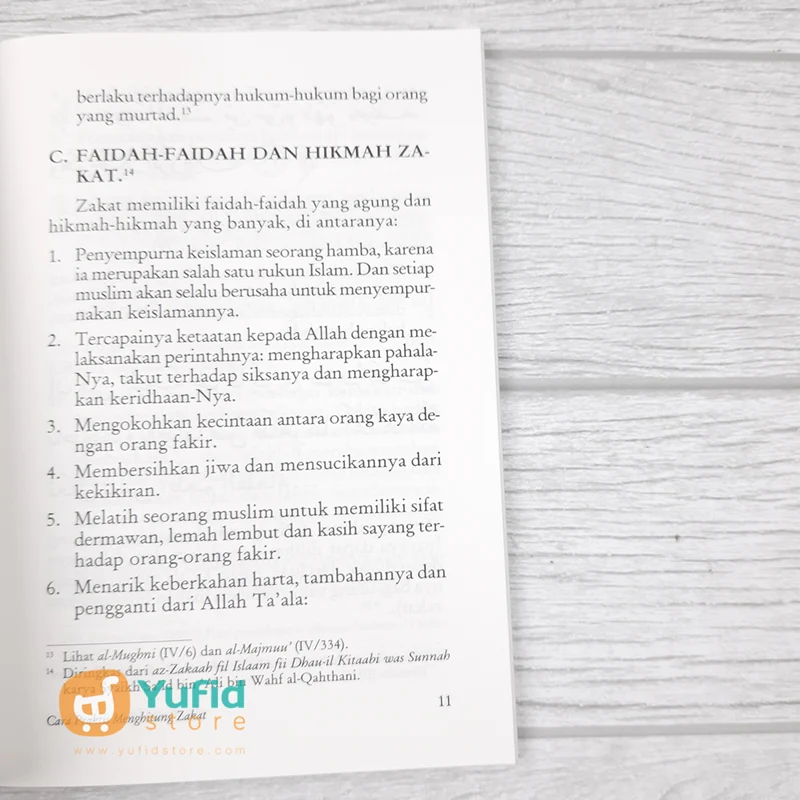 BUKU SAKU ZAKAT & CARA PRAKTIS MENGHITUNGNYA (PUSTAKA IBNU UMAR) - Image 6