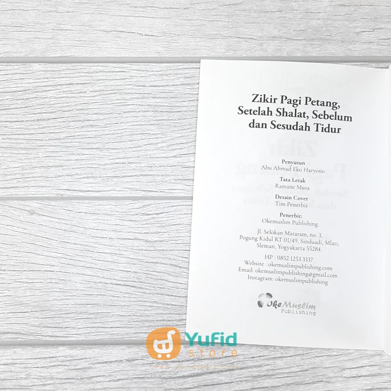 BUKU SAKU ZIKIR PAGI PETANG (OKE MUSLIM) - Image 3