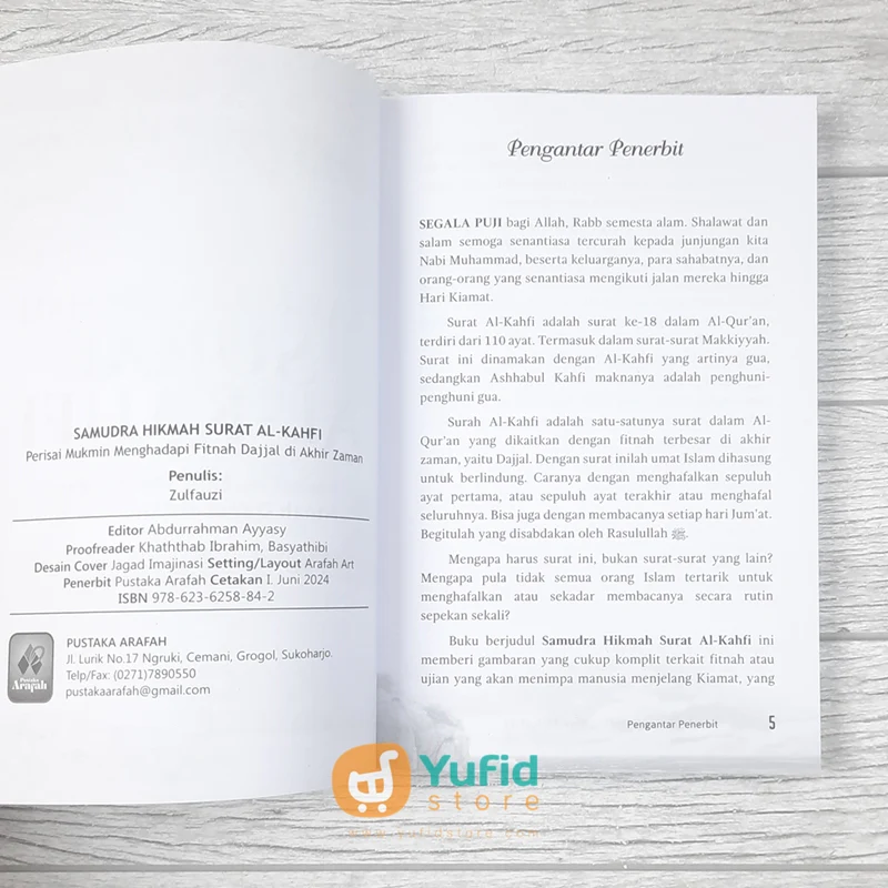 BUKU SAMUDRA HIKMAH SURAT AL KAHFI (PUSTAKA ARAFAH) - Image 3