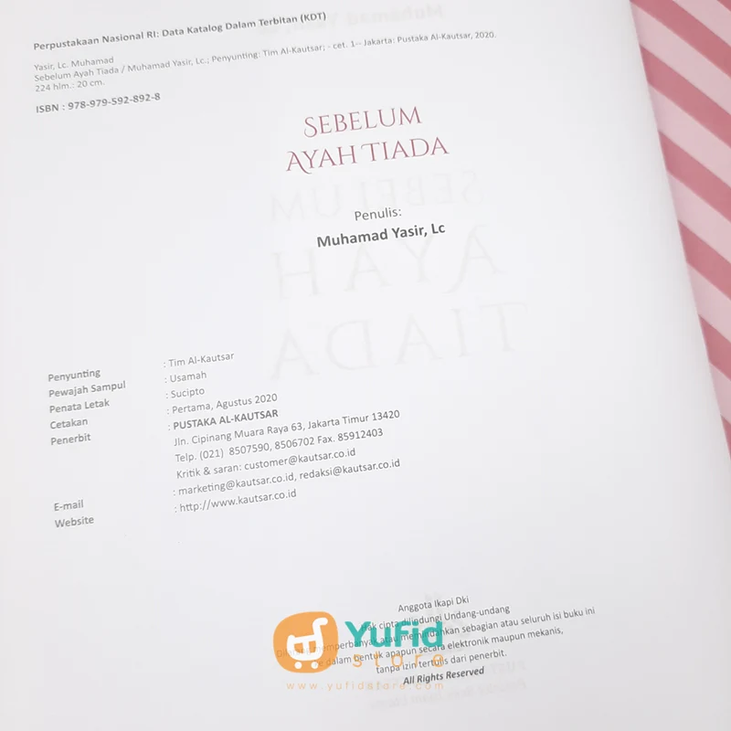 Buku Sebelum Ayah Tiada (Pustaka Al-Kautsar) - Image 3