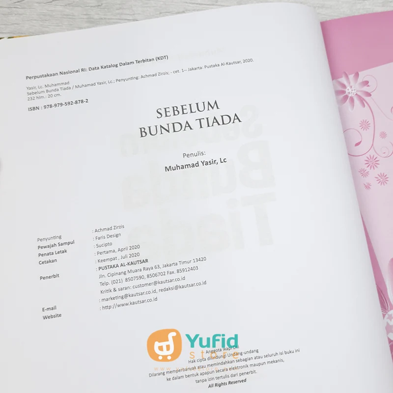 Buku Sebelum Bunda Tiada (Pustaka Al-Kautsar) - Image 3