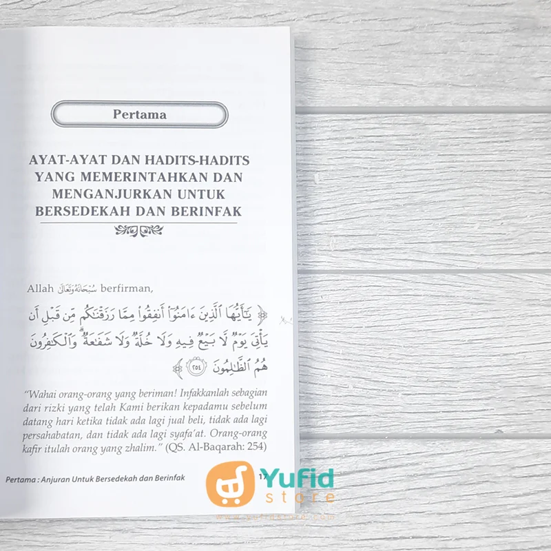 BUKU SEDEKAH SEBAGAI BUKTI KEIMANAN DAN KETAKWAAN (PUSTAKA AT TAQWA) - Image 7