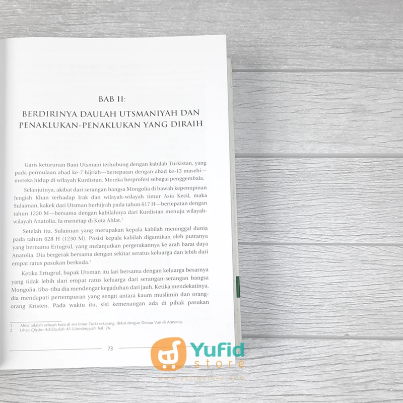 BUKU SEJARAH DAULAH UTSMANIYAH - FAKTOR KEBANGKITAN DAN SEBAB KERUNTUHANNYA (UMMUL QURA) - Image 8