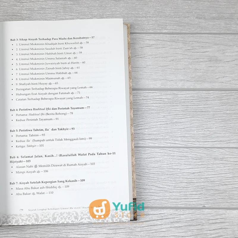 BUKU AISYAH SEJARAH LENGKAP KEHIDUPAN UMMUL MU'MININ AISYAH (QISTHI PRESS) - Image 5