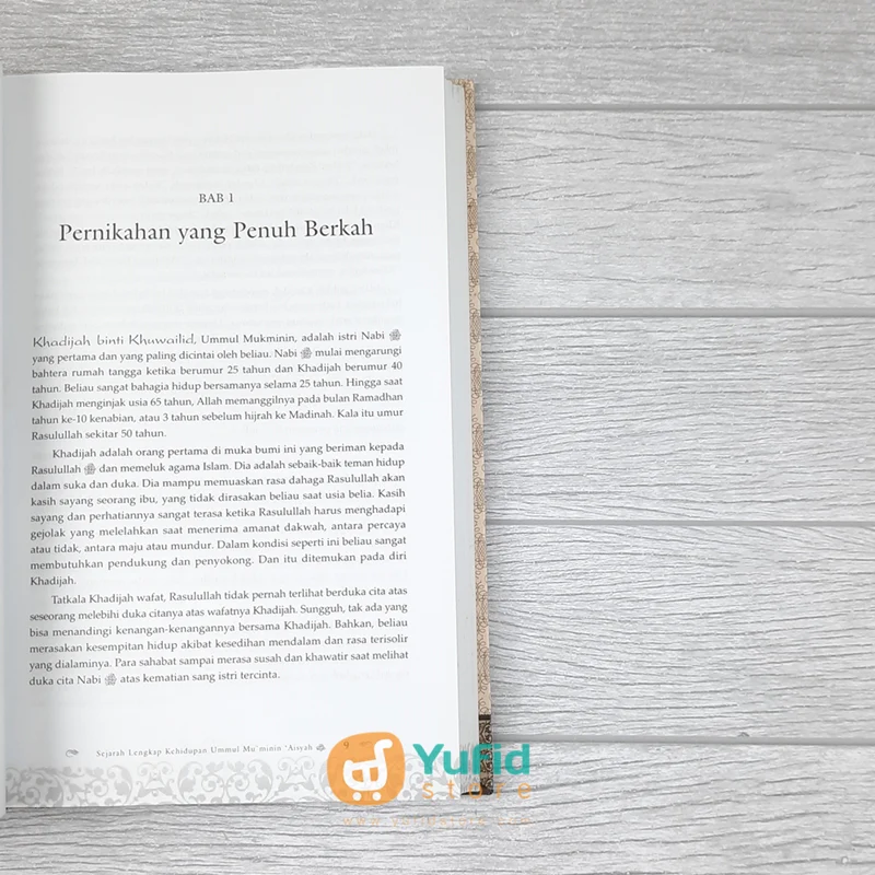 BUKU AISYAH SEJARAH LENGKAP KEHIDUPAN UMMUL MU'MININ AISYAH (QISTHI PRESS) - Image 7