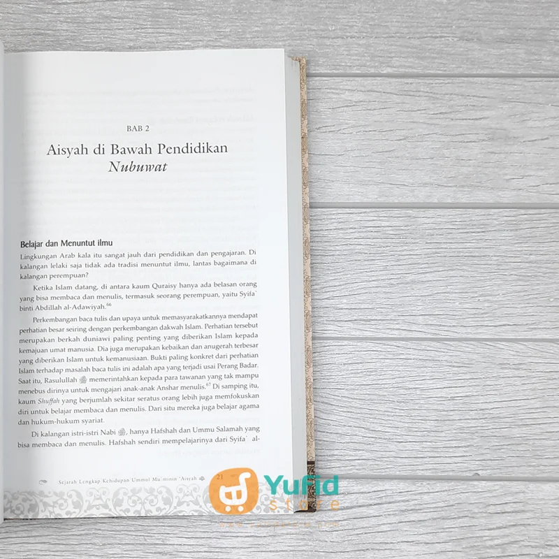 BUKU AISYAH SEJARAH LENGKAP KEHIDUPAN UMMUL MU'MININ AISYAH (QISTHI PRESS) - Image 8