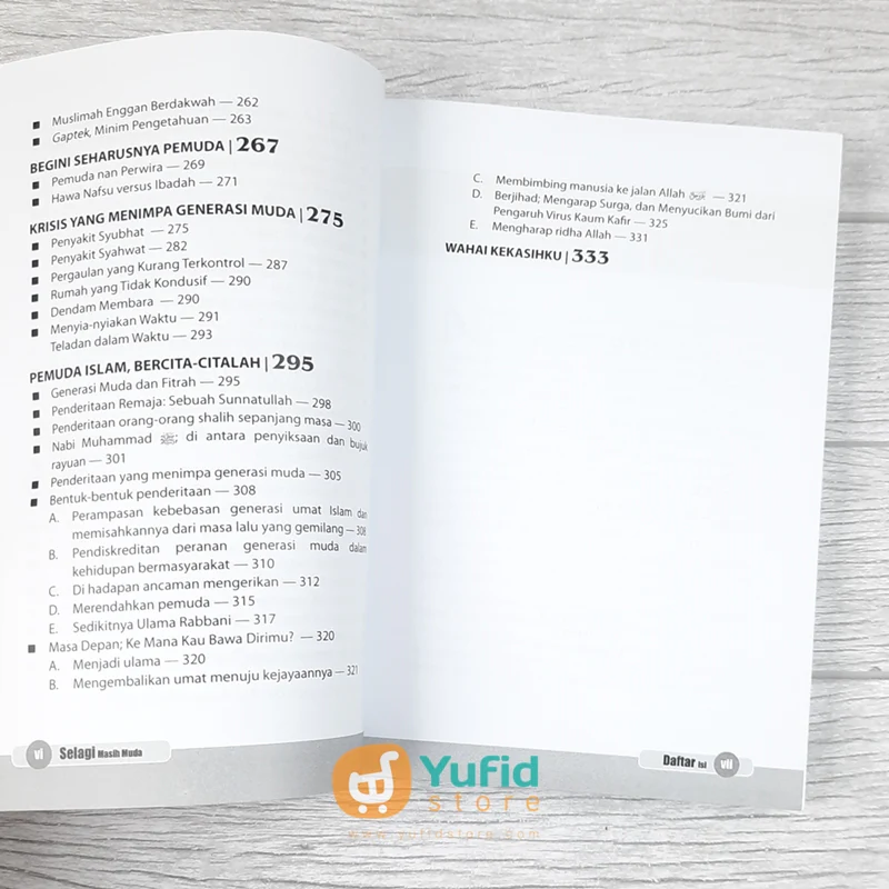 BUKU SELAGI MASIH MUDA - BAGAIMANA MENJADIKAN MASA MUDA BEGITU BERMAKNA (AQWAM) - Image 5