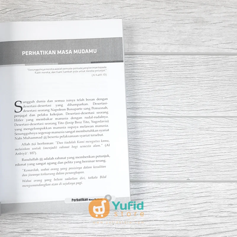 BUKU SELAGI MASIH MUDA - BAGAIMANA MENJADIKAN MASA MUDA BEGITU BERMAKNA (AQWAM) - Image 6