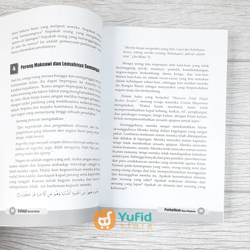 BUKU SELAGI MASIH MUDA - BAGAIMANA MENJADIKAN MASA MUDA BEGITU BERMAKNA (AQWAM) - Image 8